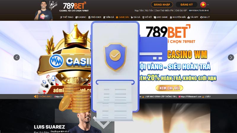 Chính sách bảo mật 789Bet trong quy định về nạp tiền